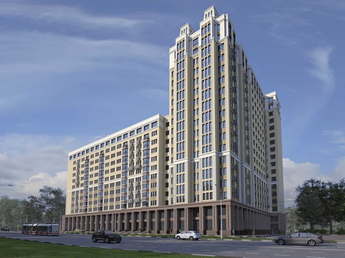 Последний этаж самого высокого дома ЖК «Континенталь» достроят в январе